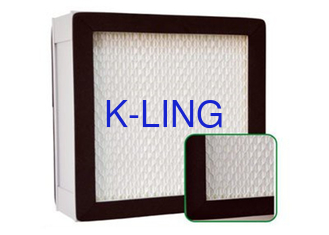 Industrial Mini Pleats H14 HEPA Air Filter 99.995% 0.3um Efficiency Filtration Grade