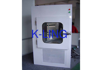 Air Shower Pass Box With UV Lamp And HEPA Filter More Than 25m/S Air Speed