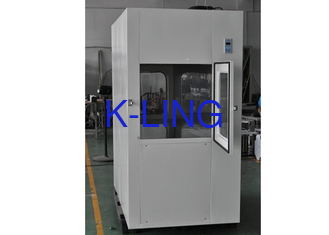 White Polished Powder Coated Steel  Air Shower Pass Box With More Than 20m/S Wind Speed