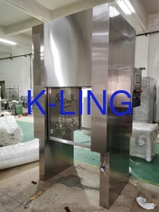 Protection Level IP54 Air Shower Tunnel With LED Lighting System And Mini Pleats HEPA Filter