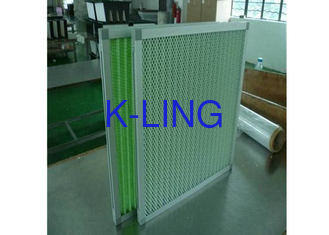 Efficicency G4 Pleated Panel Air Filters With Customized Size And Frame
