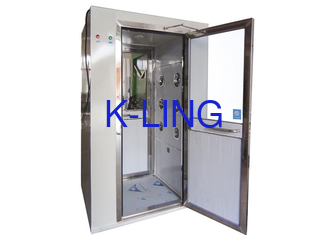 PLC Controlled Interlock System Air Shower / Air Shower Room With LED