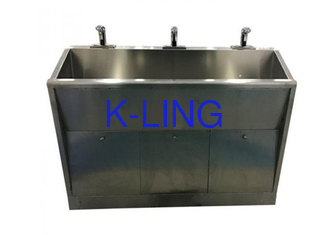White/Grey Infrared Induction Hands Free Clean Room Wash Sink Equipments