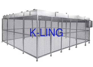 Customized Size Partition Softwall Clean Room With Aluminum Alloy Frame