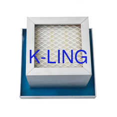 Aluminum Alloy Frame Clean Room ULPA Air Filter with Liquid Jelly Glue Seal Ring