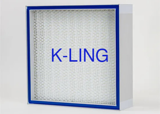 AB Glue Seal HEPA Air Filter With 99.97% Filter Efficiency And 0.45m/S Air Velocity