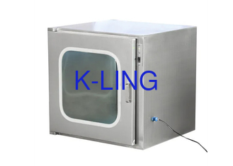 Keys Included 600*600*600mm Internal Work Zone Static Pass Box For Clean Room