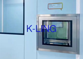 Electronical Lock Cleanroom Pass Box For Laser Process And 600*600*600mm Internal Work Zone