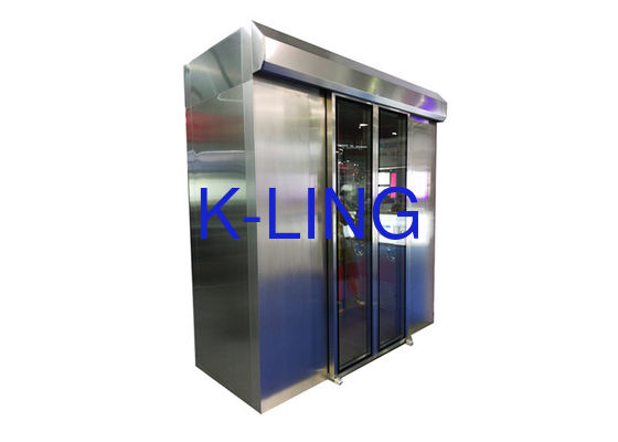 Class 100 Cleanroom Air Shower with PLC Control and Stainless Steel SUS304 Construction for Merchandise