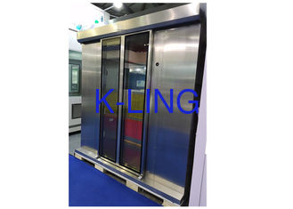 2 Directinal Blowing Voice Control Cleanroom Air Shower With HEPA Filter For Cosmetic Industry
