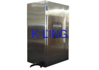 Stainless Steel 201 Air Shower Cleanroom Pass Box For Biological Pharmacy Laboratory
