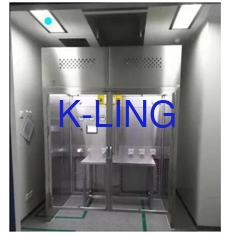 Stainless Steel Laminar Flow Booth for Powder Weighting H13 F6 G3 Filtration Step