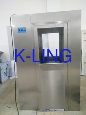 Class 100 Cleanroom Stainless Steel Air Shower with Microcomputer Control and 1000-1500m/3 Air Flow