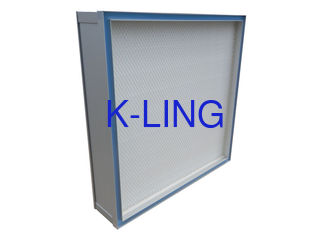 GMP Cleanroom H14 TOP Side Gel Seal HEPA Air Filter With Extruded Aluminum Frame