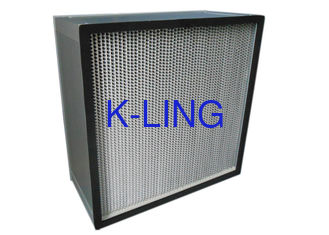 High Temperature Resistance Clean Air HEPA Filter For Spraying Workshop