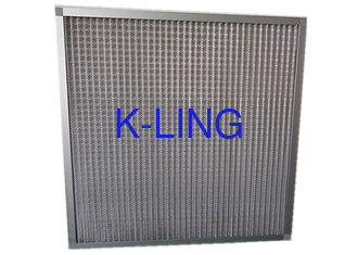HVAC System Metal Mesh Prefilter HEPA Air Filter For Cleanroom , Primary Filter For Industry