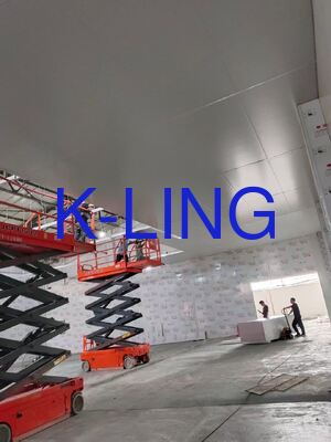 Noise Level Less Than 65 DB Softwall Clean Room Featuring Double-layer Vacuum Organic Glass Window Also Known as Hardwall Cleanroom