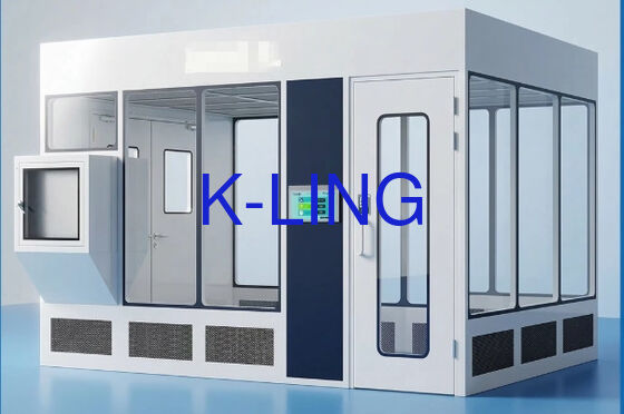 Modular Clean Room with ISO5/ISO6/ISO7/ISO8 Certification, HEPA Filter And Prefilter, and PVC Anti-static Floor for Aerospace Manufacturing