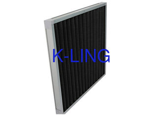 Customized Size Pleated Active Carbon Air Filter MERV8 For Industry Clean Room