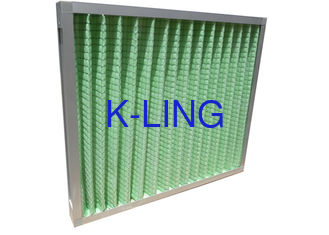 Aluminum Frame G1 - G4 Pleated Primary Filter For Air Conditioning System