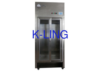 Vertical Laminar Flow Clean Room Equipments / HEPA - Filtered Garment Storage Cabinet