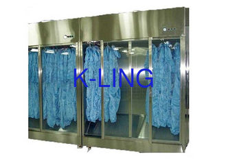 Stainless Steel 304 Sterile Garment Storage Cabinet For Hospital Clean Room