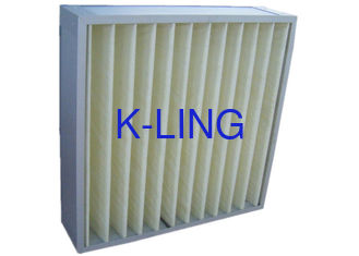 Industrial Compact  Air Filter  / Commercial HVAC Deep Pleats Air Filters