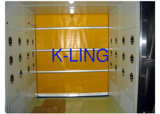 Microelectronics Industry Anti - Static  Automatic Air Shower Tunnel For Material