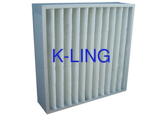 High Capacity Dust Pleated Pocket Air Filter For Primary Filtration HVAC System