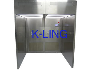 Ultra Clean Down Flow Dispensing Booth / Chamber With HEPA Air Filter