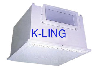 Hospital Duct Terminal HEPA Filter Box Module With Scattering Air Flow