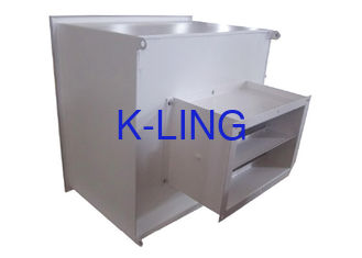 Semiconductor Clean Room HEPA Filter Box With Airflow / Power Coated Flange