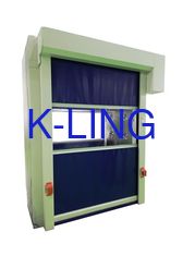 Customizable PVC Fast Rolling Door Air Shower Tunnel For Class 1000 Clean Room