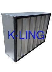 High Efficiency V Bank Combined HEPA Air Filter With Large Air Volume