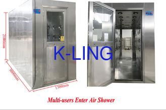 201 Stainless Steel Air Shower Automatic Control System For ISO 8 Clean Room