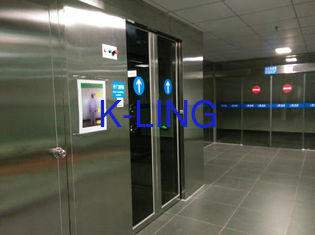 Auotmiatic Sliding Door Automotive Cleanroom Air Shower With Interlocker System