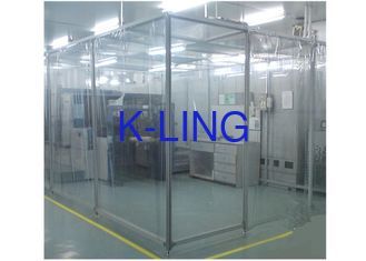 Class 100 ISO 5  Portable Softwall Clean Room For Drug And Cosmetics Production