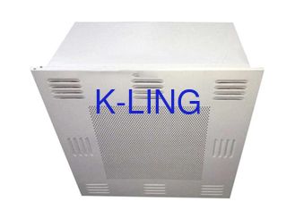 Top / Side Flange Air Supply Unit / Outlet Air Hepa Filter Box In Clean Room