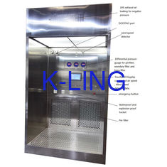 ISO5 Nagative Pressure Unit Downflow Dispensing Booth For Pharma  /  Biotech  Industry