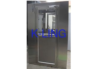 750w Cleanroom Air Shower With Stainless Steel 304 Cabinet Customizable Size