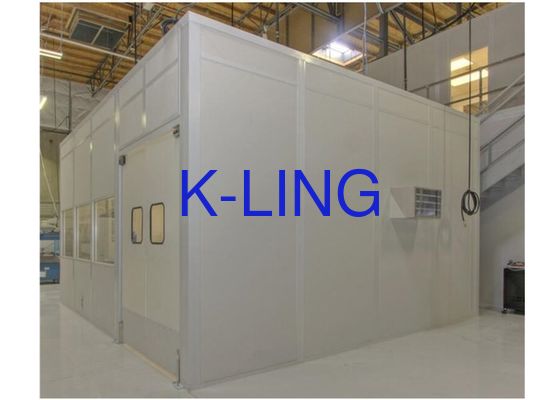 CE Certificate Color Steel Sandwich Panel Clean Booth for Food Factory Softwall Clean Room