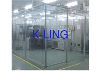 Modular Softwall Clean Room Anti Static Electricity Plastic Curtain Wall