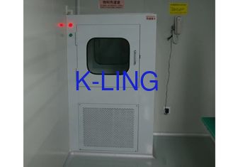 Electronic Interlock Air Shower Pass Box Powder Coated Steel Material