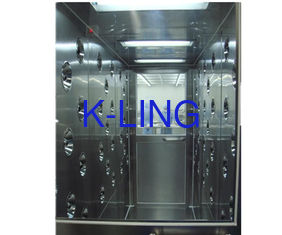 Customized Tunnel Three Side Blowing Clean Room Air Shower For Medical Industrial