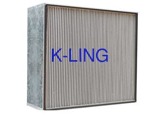 Cleanroom HEPA Air Filter 350-400 Degree Centigrade Obtainable Temperature