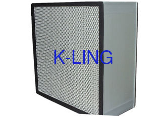 Washable Cleanroom HEPA Air Filter for Filtration System , Anodized Aluminum Frame