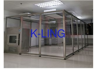 SUS 304 Frame Transparent Class 10000  Softwall Clean Room