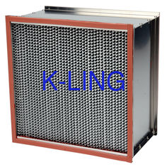 High Temperature 500Pa HEPA Air Filter With Glass Fiber Paper