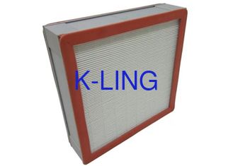 Glass Fiber Media Air Flow HVAC System HEPA Air Filter