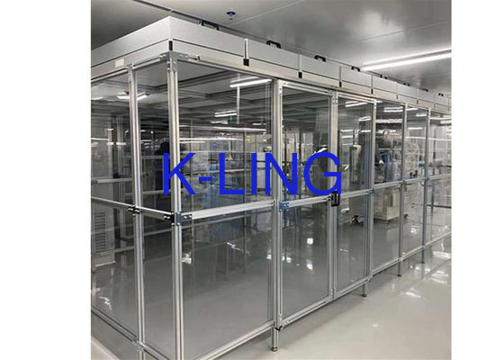 Class 100 Laminar Air Flow Cabinet with HEPA Filter for Assembly Line Softwall Clean Room